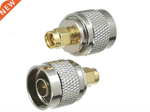 1pcs Connector Adapter SMA Male Plug to N Male Plug RF Coaxi