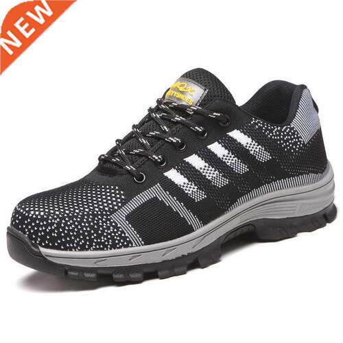 Men Safety Work Bootsoes Construction Outdoor Steel o