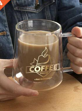 2021 New Simplicity Glass Cup Coffee Drinkware Insulation Do