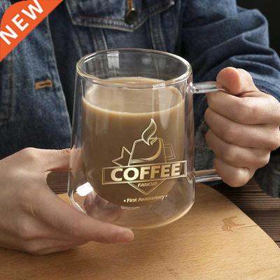 2021 New Simplicity Glass Cup Coffee Drinkware Insulation Do