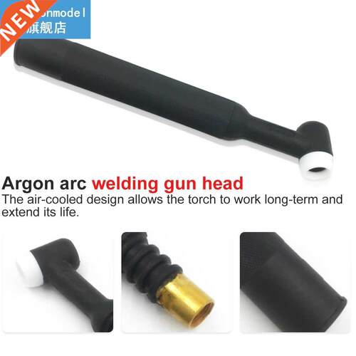 1pc WP-26 Tig Welding Torch Black Flexible Head Body Nozzle