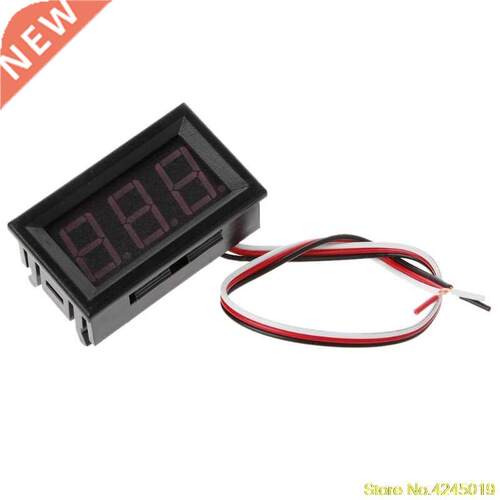 Mini Red LED Display Panel Meter Voltmeter DC 0V-100V