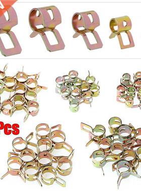 50pcs 5/6/7/8/9mm Fastener Spring Clip Clamps For Fuel Water