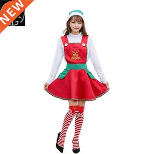 Christmas sweet Christmas stage costume Christmas maid suit