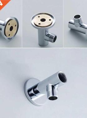 OOTDTY Chromed Plated Shower Head Extenson Arm Slver