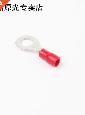 100PCS RV1.25-6 Red 22-16 AWG 0.5-1.5mm2 Insulated Ring Term