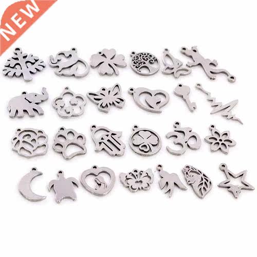 30pcs/lot No Fde Chrms 316 Stinless Steel Butterfly tree