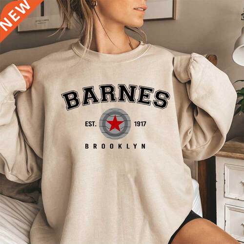 Vintage Barnes 1917 Sweatirt Women Bucky Barnes Winter Sol
