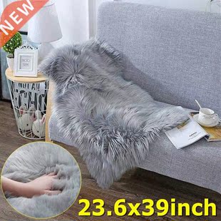 9 Color Soft Faux Fur Rug Sheepskin Blankets Bedroom
