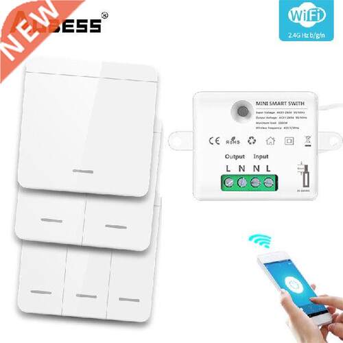Wieless Smat Switch Light 4Mhz Wall anel Switch With