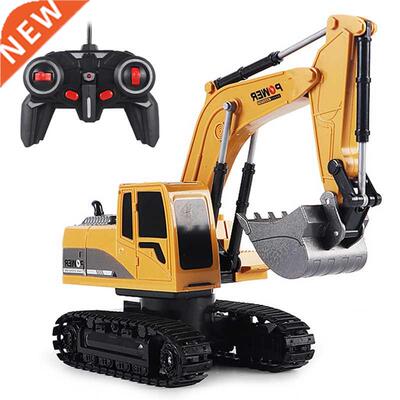 2.4Ghz 1:24 RC Excavator Toy 6 Channel RC Engineering Car Al