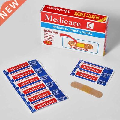 100Pcs/Box Breathable Band-Aids Non-woven Bandages First Aid