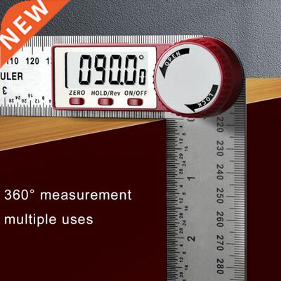 Stainless Steel Digital Angle Meter Ruler Metric Inch Protra