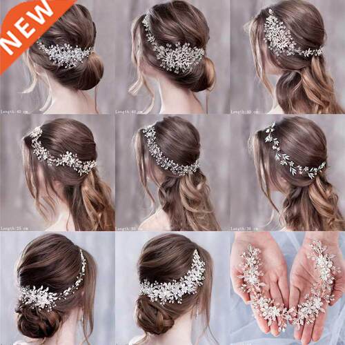 Luxurious Flower Headbands Tiaras Wedding Hair Accessories F