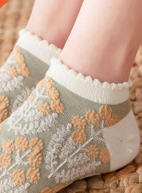 Japan Style Frilly Ruffle Socks Summer Cotton Breathable Low