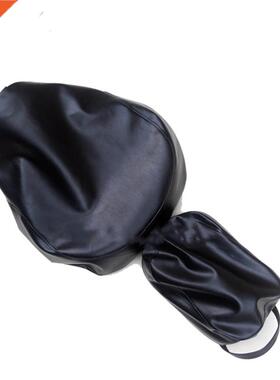 Replacement Thick Black PU Leather Motorcycle Seat ver Cushi