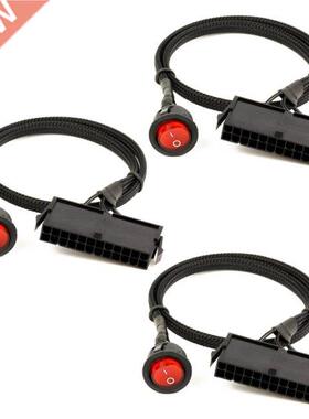 X 24-Pin Female ATX PSU PC Power Supply Starter Tester Star