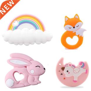 e Silicone Teethers  Teething for Kids Christmas Decor Gi