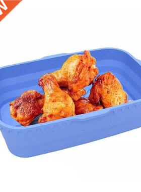 Silicone 8inch Foldable Square Rectangle Easy To Clean