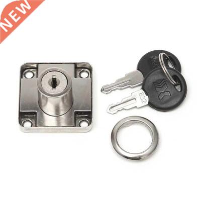 22mm Drawer Cam Lock with 2 Keys For Cabinet Office Wardrobe