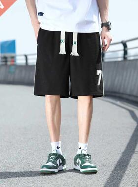 Summer Hip Hop Knee Length Men's Sweatpants 2022 Summer New