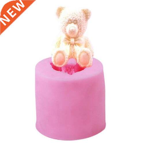 3D Bear Form Fondant Soap Silicone Mold Cake Decorating