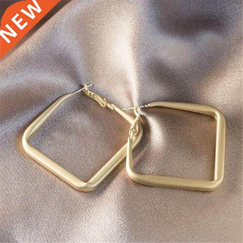 Faion High-end Earrings Geometric Metal Earrings Female