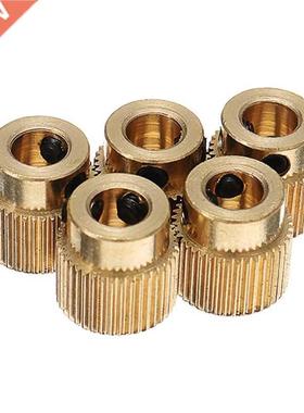 Brand 5pcs 40 Teeth 5mm Brass Extrusion Wheel Gear With M3