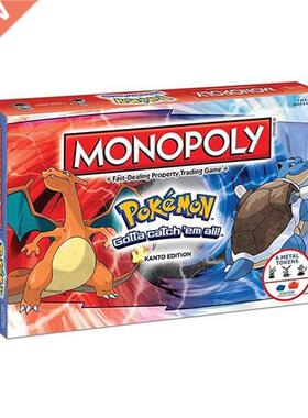 Pokemones Monopoly Toys Pokemones All English Board Game Bo