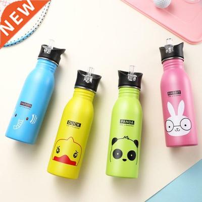 500ML Cartoon Children Outdoor Portable Water Bottle Stainle
