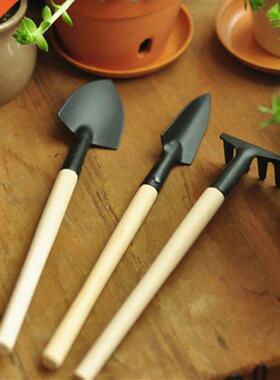 3Pcs Portable Plant Small Rake Beach Soil Scoop Mini ovel