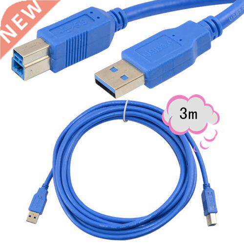 3M USB 3.0 Type A-B Male Printer Wire Cable 10FT Cord