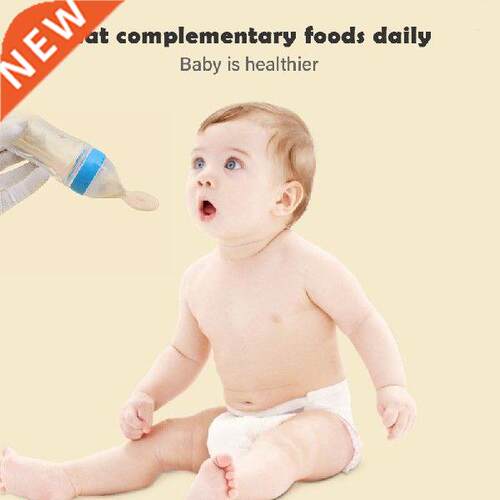 Baby Spoon Bottle Feeder Dropper Silicone Spoons for