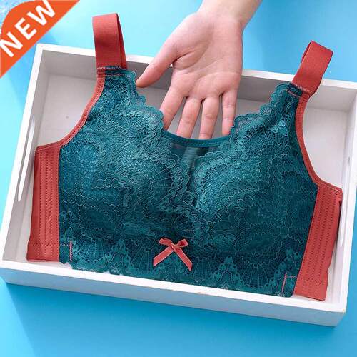 Underwire bra Large size lingerie chest Plus-size women's DE