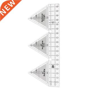 Sewing Knitting Ruler Acrylic Quilting Triangle Ruler