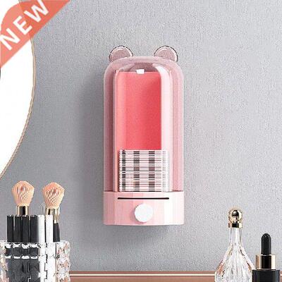 Automatic Cosmetic Cotton Box Press Type Dustproof Makeup