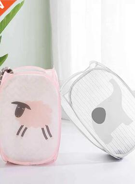 Pop Up Open Drty Clothes Laundry Basket Clothes Storage Ham