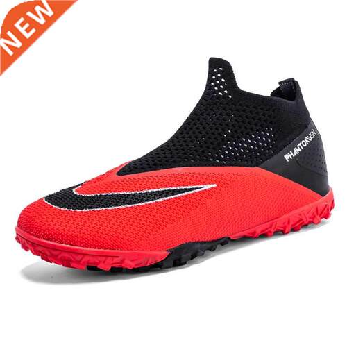 Plus Big Size 35-49 High Ae Sneakers Men FG Soccer Shoes