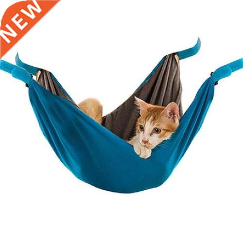 Pet Hanging Bed Double Sided Warm Pet Hammock Pet Cage