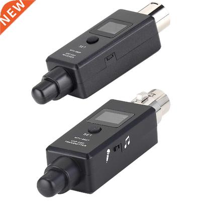 Wireless Microphone Transmitter Receiver Syem XLR Connecti