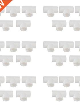 20Mm PVC Tee 3 Way Water Pipe Tube Adapter Connectors White