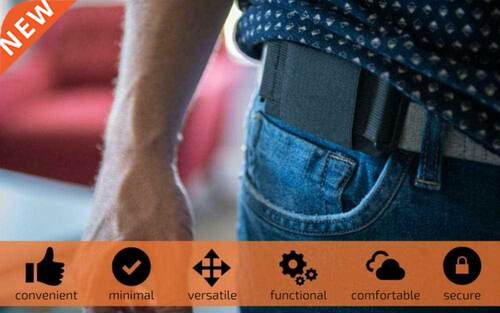 Minimalist Invisible Wallet Waist Bag Mini Pouch For Busines