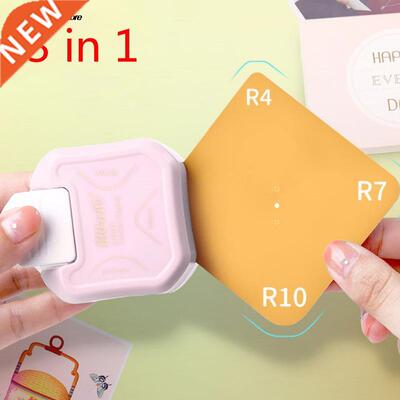 3 In 1 Multi-Corner Corner Rounder Punch R4 R7 R10 3 Way Cor