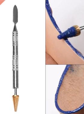 Dual-purpose Brass Head Leather Edge Oil Gluing Dye Pen Appl