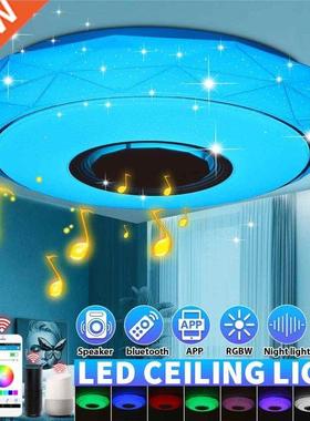 500W WIFI Music Ceiling Light APP bluetooth RGB Dimmable Mus