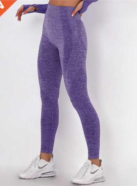 Rooftrellen 10%Spandex Seamless Leggngs Women Ftness Legg