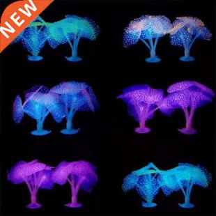 Fluorescent Fish Tank Aquarium Decoration Artificial Coral