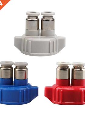 Aquarum CO2 System Pro Tube Valves Guage Bottle Cap Fsh Ta