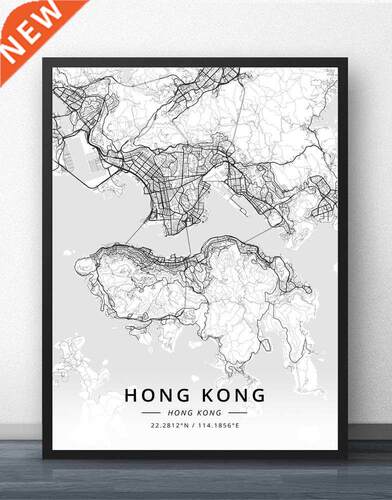Hong Kong Map Post