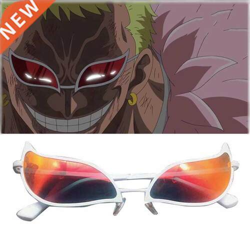 Donquixote Doflamingo Cosplay Glasses Anime PVC Sunglasses F